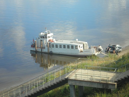 Берег Северной Двины Новодвинск